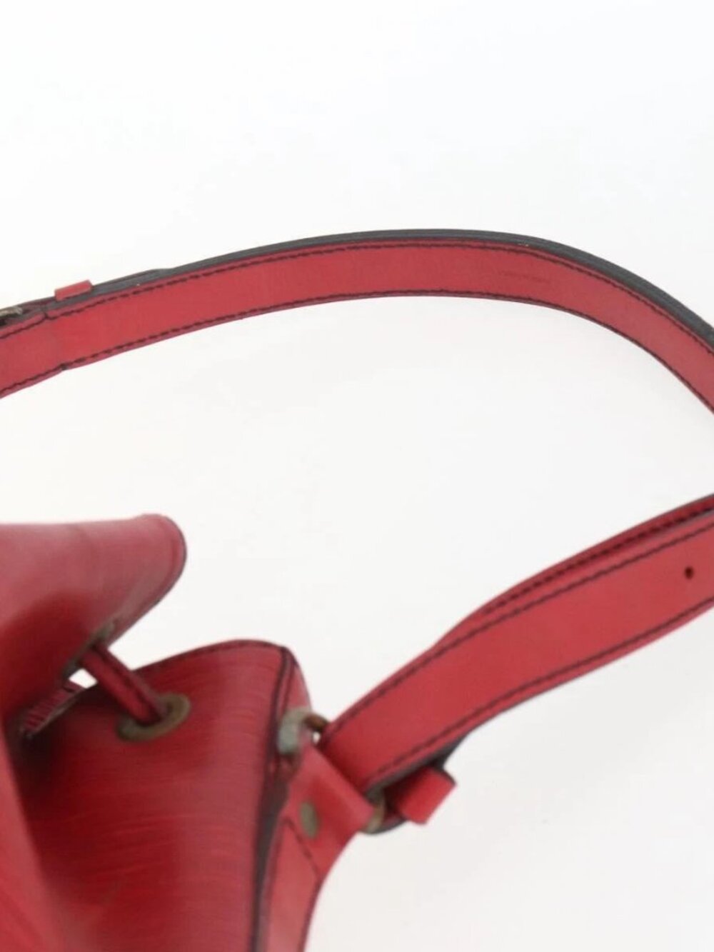 LOUIS VUITTON Epi Noe Shoulder Bag Red M44007 LV Auth ka2439 - Picture 9 of 16